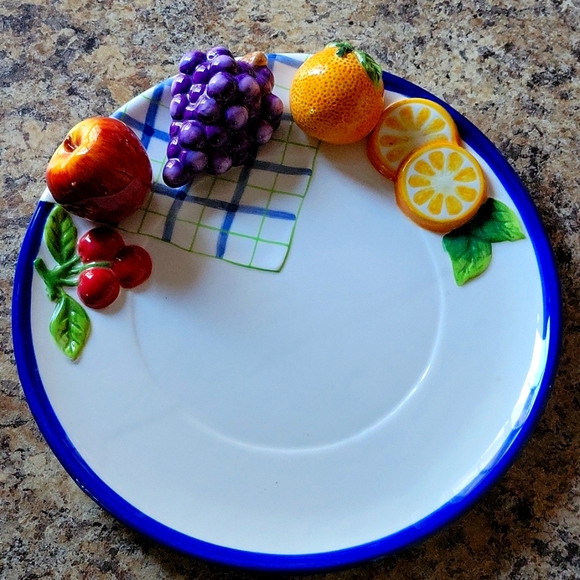 Plate 🍽 3D FRUIT - Picture 1 of 6